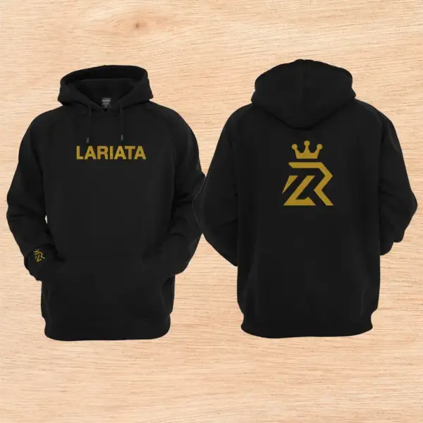 Hoodie Metálico Dorado - Image 3