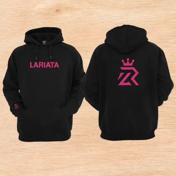 Hoodie Metálico Rosa - Image 3