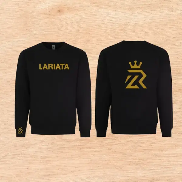 Crew Neck Metálico Dorado - Image 3