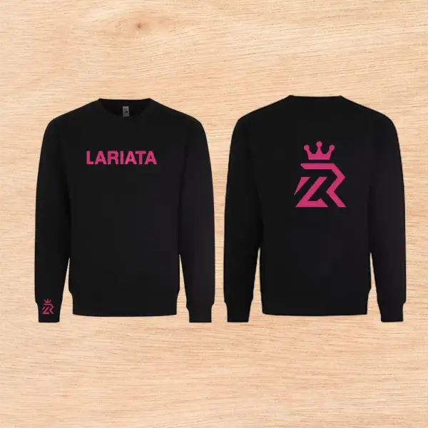 Crew Neck Metálico Rosa - Image 3