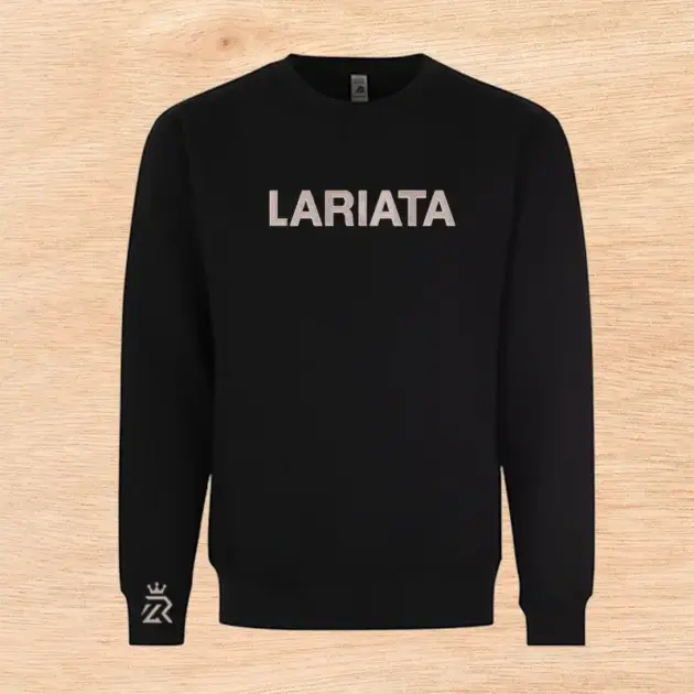 Crew Neck Metálico Plata