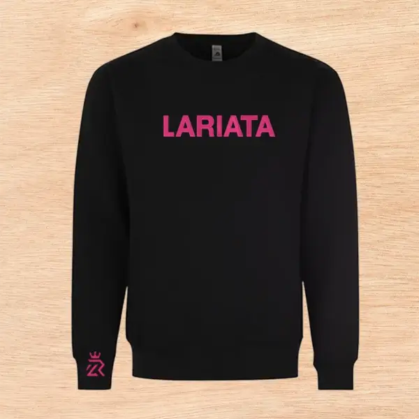 Crew Neck Metálico Rosa