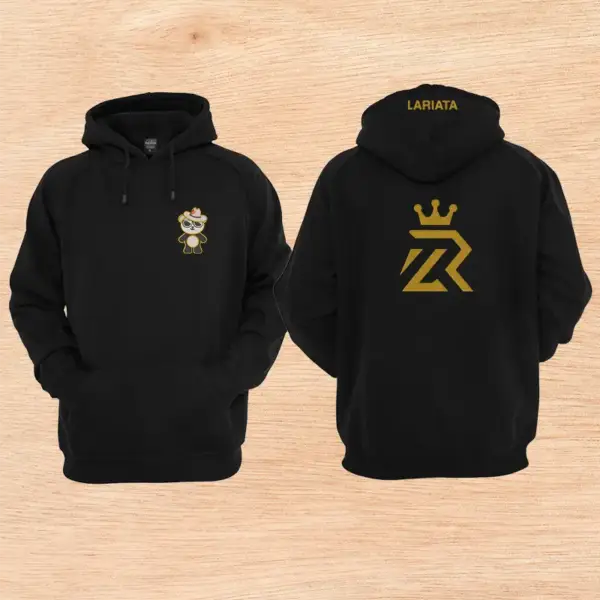 Hoodie Osito Cowboy Dorado - Image 3