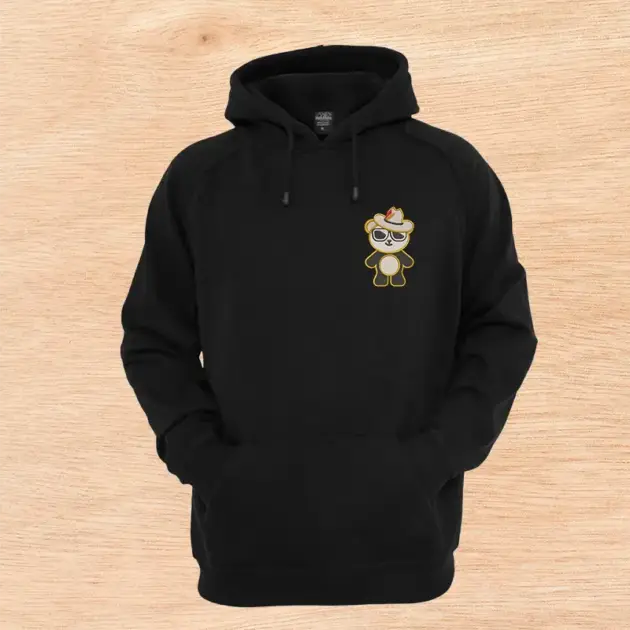 Hoodie Osito Cowboy Dorado