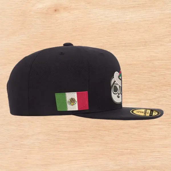 Gorra Osito Cowboy México Negra - Image 2