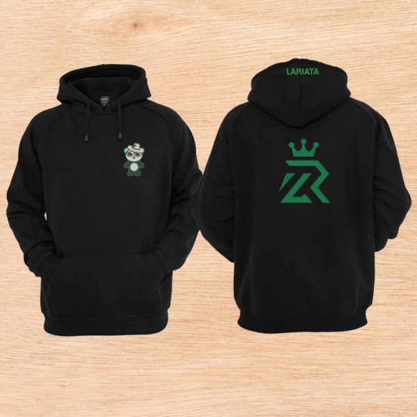 Hoodie Osito Cowboy Verde - Image 3