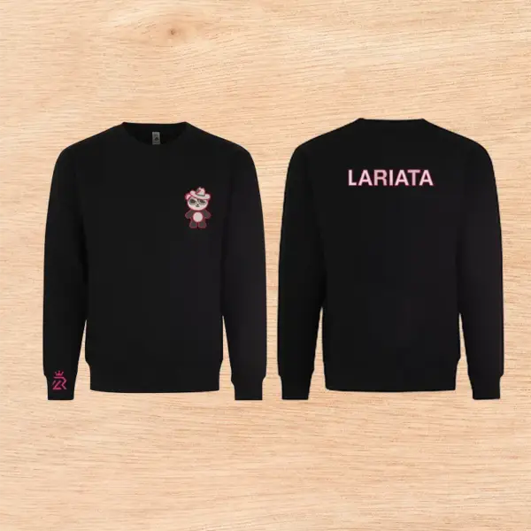 Crew Neck Osito Cowboy Rosa - Image 3