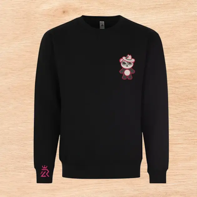 Crew Neck Osito Cowboy Rosa